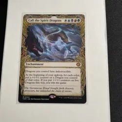 Call the Spirit Dragons (Showcase) M Tarkir: Dragonstorm 309 NM - Image 1