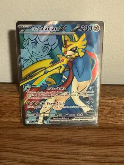 Pokemon Hop's Zacian EX Ultra Rare Full Art Holo 176/159 SV09: Journey Together - Image 1