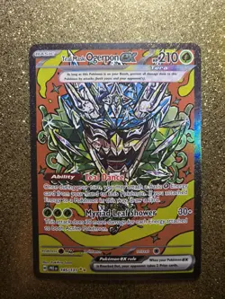 Pokemon •Teal Mask Ogerpon EX Sv: Prismatic Evolutions 145/131•Special Illustra… - Image 1