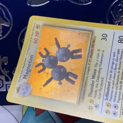 Pokemon 1999 Magneton Base Set 9/102 Vintage Holo LP + - Image 4