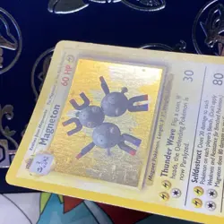 Pokemon 1999 Magneton Base Set 9/102 Vintage Holo LP + - Image 5