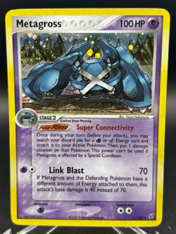 2005 Pokemon Ex Deoxys #11 Metagross Holo Rare 11/107 Vintage - Image 1