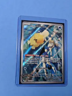 Misty's Psyduck 193/182 Sv10: Destined Rivals Illustration Rare Pokemon NM - Image 1