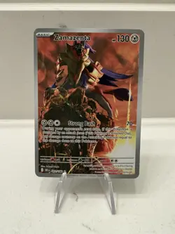 2025 Pokemon Destined Rivals Zamazenta #201/182 - Image 1