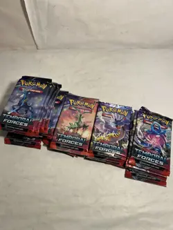19 Packs - Pokemon TCG Scarlet Violet Temporal Forces Booster Packs - Image 3