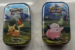 Pokemon TCG Ascended Heroes Mini Tins Lot of 2 sealed new - Image 1