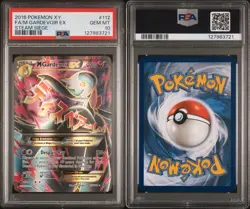 2016 POKEMON XY STEAM SIEGE #112FULL ART/M GARDEVOIR EX PSA 10 - Image 3