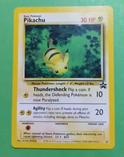 Pikachu 27/53 Wotc Promo Regular Pokemon, HP - Image 1