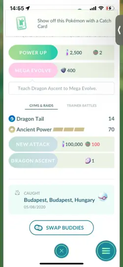 Pokemon Go Legendary Rayquaza ( Normal ) ( Reduced) - Image 2