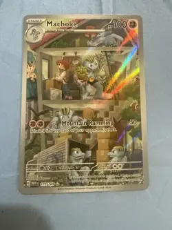 Pokemon TCG Machoke 177/165 Scarlet & Violet 151 Near Mint - Image 1