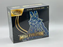 Pokemon Mega Evolution Elite Trainer Box Lucario ETB - New/Factory Sealed - Image 1