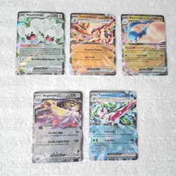 Pokemon Paradox Rift Double Rare ex Lot of 5 - Image 1