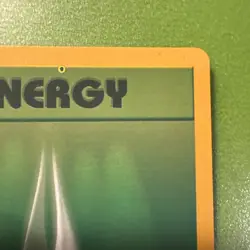 Pokemon TCG Ink Error Grass Energy 99/102 Base Set Unlimited - Image 3