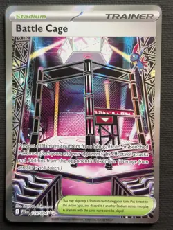 Pokemon Battle Cage 116/094 Ultra Rare Full Art Holo NM - Image 1