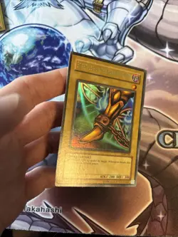 Yu-Gi-Oh TCG Right Leg Of The Forbidden One #LOB-EN120 Unlimited MP (WNU) - Image 5