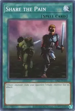 Share The Pain MRD-140 Yugioh 25th Anniversary Common Metal Raiders - Image 1