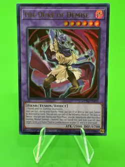 Yu-Gi-Oh Maze Of The Master The Duke Of Demise Ultra Rare MZTM-EN033 NM!!! - Image 1