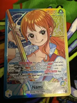 Nami (041) (Alternate Art) OP11-041 A Fist of Divine Speed Foil OPTCG English - Image 1