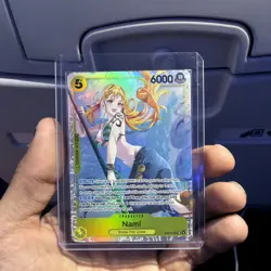 One Piece TCG Nami 053 EB03-053 Extra Booster Heroines Edition SR English NM - Image 1