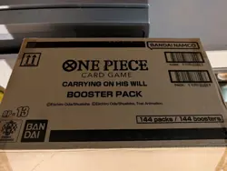 53x One Piece TCG OP13 - Carrying On His Will - Blister Booster Pack Sleeved - Image 3