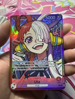 Uta Leader Alt Art OP06-001 Wings of the Captain English Edition - Image 1