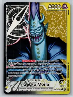 The Azure Sea's Seven #OP14-080 Gecko Moria - Image 1