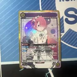 UNION ARENA Ram SR UA40BT/REZ-1-011 Re:Zero JAPANESE - Image 1