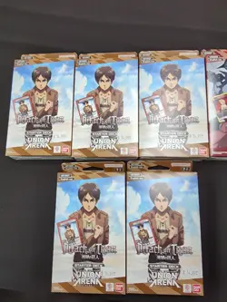 Union Arena - Starter Deck Lot Of 10 Attack On Titan Fullmetal Alchemist New - Image 3