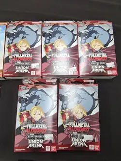 Union Arena - Starter Deck Lot Of 10 Attack On Titan Fullmetal Alchemist New - Image 5