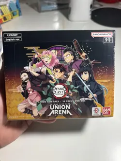 Union Arena - Demon Slayer Kimetsu no Yaiba - Booster Box English Factory Sealed 4549660928843 - Image 1