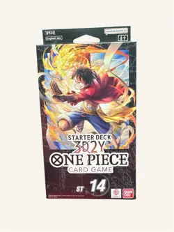 One Piece Card Game ST-14 3D2Y Starter Deck English Sealed Bandai Luffy - Image 1