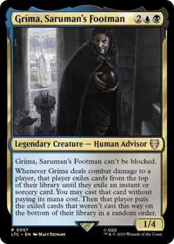 ~ Grima, Saruman's Footman ~ NM ~ ~ MTG ~ - Image 1