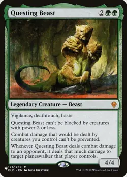MTG - Questing Beast - The List - Light Play - Normal - Image 1