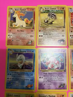 Lot Of 23 Different Vintage 2000 WOTC Pokemon Gym Challenge Cards- HP-NM - Image 2