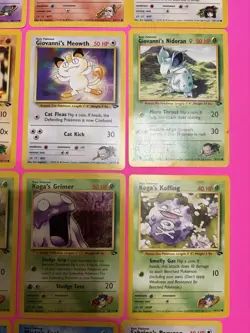 Lot Of 23 Different Vintage 2000 WOTC Pokemon Gym Challenge Cards- HP-NM - Image 5