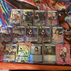 Union Arena Sword art online - see pics 11 Card SR LOT NM - Image 1
