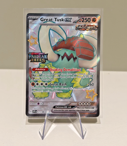 Great Tusk ex - (Paldean Fates Stamped) Promo Miscellaneous Cards & Products 072 - Image 1