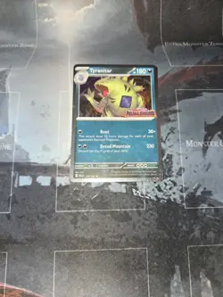 Tyranitar (Paldea Evolved Stamp) 135/193 Cosmo Holo Pokemon Card NM - Image 3