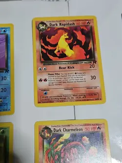 Vintage Team Rocket Set Pokemon 6 Card Lot - Image 5