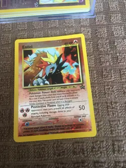 pokemon card Entei black star promo 34 - Image 1