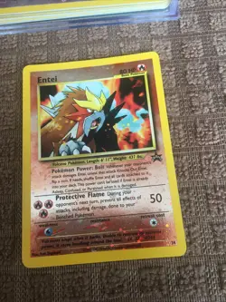 pokemon card Entei black star promo 34 - Image 2