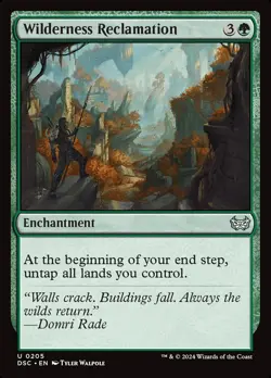 MTG Commander DSK U Wilderness Reclamation #0205 - Image 1