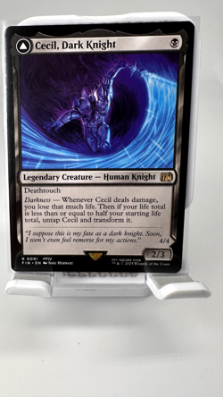 Cecil, Dark Knight / Cecil Redeemed Paladin, Final Fantasy Regular, 91 Fast Ship - Image 1