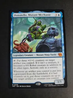 Donatello, Mutant Mechanic Mythic MTG Ninja Turtles - Image 1