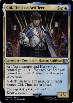 Cid, Timeless Artificer - Final Fantasy - 418 NM - Image 1