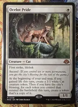 Ocelot Pride, Modern Horizons 3, MTG, #38, NM++ - Image 1