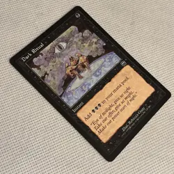 MTG [Dark Ritual] Mercadian Masques #129/350 Reg Common NM/Unplayed *Free Ship* - Image 2