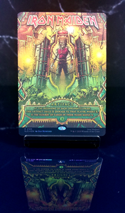 Iron Maiden Foil x1 #2185 - MTG - Secret Lair SLD - Image 1