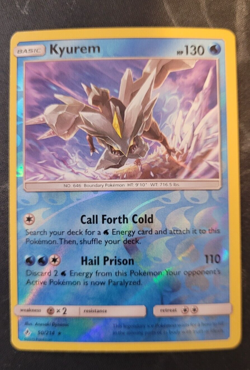 Pokemon TCG Unbroken Bonds Kyurem Reverse Holo 50/214 NM/M Condition - Image 1