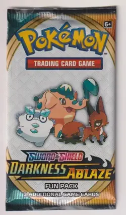 Pokemon Schwert und Schild Flammende Finsternis Probepack - Funpack Englisch - Image 1